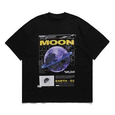 Reach for the stars with Speedy Apparel's "The Moon" Graphic T-Shirt. This shirt captures the mystery and beauty of the moon, blending cosmic inspiration with sleek, minimalist design. Perfect for those who love astronomy, space exploration, or simply admire the moon’s natural beauty, this tee is more than just clothing—it’s a statement of your connection to the universe. Why You’ll Love It: Stunning Moon Graphic: Features a detailed graphic of the moon, designed to inspire wonder and curiosity.