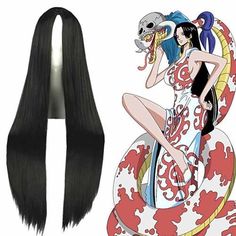 Category:Cosplay Wig,Cosplay Costume Wig; Look After Me:Washable; Gender:Women's; Wig Type:Cosplay Wig; Types:Cosplay Wigs; Style:Cosplay; Age Group:Adults; Characters:Boa Hancock; Cosplay Works:One Piece; Cosplay Category:Cosplay Wigs; Wig Fiber:Heat Resistant Fiber; Wig Length Range:40; Color Shade:Black; Hair Material:Synthetic Hair; Cap Construction:Machine Made; Texture:Straight; Length:Very Long; Features:Cosplay,Anime; Net Weight:0.3; Heat Resistant:Yes; Listing Date:06/12/2020; Cap Circu One Piece Boa Hancock, Hancock One Piece, Black Cosplay Wig, Middle Part Wig, Black Cosplay, Cheap Costumes, One Piece Cosplay, Black Wig, Wigs Online