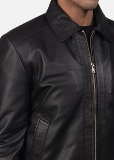 Aside from the classic cut and silhouette, the simplistic style and an effortlessness that is simply awesome, this Inferno Black Leather Jacket is made of a soft sheepskin, semi-aniline finished leather that has a quilted viscose lining, a shirt style collar and open hem cuffs. The details though subtle are incredibly sleek and stylish, offering a comfort and quality that is in a league of its own. Modern Black Leather Biker Jacket, Black Leather Jacket With Double-needle Stitching, Masculine Fitted Black Leather Jacket, Sleek Single-breasted Leather Jacket, Maroon Leather Jacket, Leather Jacket For Men, Designer Black Single-breasted Leather Jacket, Brown Leather Coat, Black Leather Biker Jacket