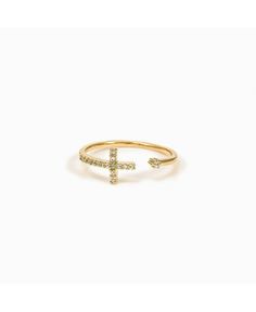 in stock Gold Cross Ring, Jewelry Cross, Cross Ring, Cross Jewelry, Gold Cross, Adjustable Ring, Adjustable Rings, Yellow Gold Rings, Christmas List