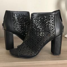 Beautiful Cut Outs, Peep Toe, Never Worn/ No Tags Attached. Size 7. Heel Zipper. 4” Platform Heel Slouchy Ankle Boots, Open Toe Ankle Boots, Comfortable Ankle Boots, Peep Toe Ankle Boots, Tan Ankle Boots, Studded Ankle Boots, Chelsea Rain Boots, Peep Toe Booties, Slouchy Boots