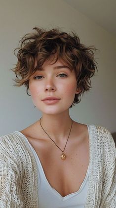 Jayne Matthews, Mom Haircuts, Hairstyle For Women, Wavy Pixie, Edgy Haircuts