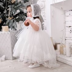 Christening & Baptism Dress for Girl