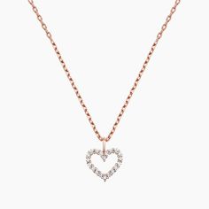 heart pendant necklace Rose Gold Jewelry For Valentine's Day Birthday Gift, Elegant Necklace For Valentine's Day Birthday Gift, Rose Gold Necklace For Valentine's Day Birthday Gift, Rose Gold Heart Charm Necklace Gift, Rose Gold Heart Charm Necklace For Gift, Rose Gold Heart Necklace With Heart Charm As Gift, Rose Gold Double Heart Necklace Gift, Heart-shaped Rose Gold Necklace For Mom, Heart-shaped Rose Gold Necklace Gift For Mom