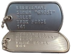 Call Of Duty Crafts, Simon Riley, Military Dog Tag, Cod Men, Cod Memes, Military Pins, Call Of Duty World, Military Dog, Dog Tags Military