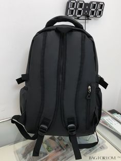 BagForLove - Spacious Lightweight Backpack for College Students - Highly Functional School Bag Product Description Color Black Composition 100% Polyester Style Preppy Pattern Type Colorblock Material Polyester Type Classic Backpack Details Pictures Similar Products h2 { text-align: center; } /* æ¢è¡ */ li{ white-space: normal; word-break: break-all; word-wrap: break-word; } .red-box { width: 100%; display: flex; flex-direction: row; flex-wrap: wrap; justify-content: center; } .red-box > div { width: 190px; height: 250px; margin: 10px; } .red-box > div > a > img { width: 190px; height: 250px; } .size-box { width: 100%; margin: auto; white-space: nowrap; } .table { border-collapse: collapse; border-spacing: 0; width: 100%; table-layout: fixed; } tr, td, th { border: 1px solid rgb(175, 173, Black Anti-theft Bag For Outdoor Activities, Anti-theft Nylon School Bags, School Nylon Bags With Anti-theft Features, Nylon Anti-theft School Bags, Black Softback Laptop Bag, Outdoor Anti-theft Standard Backpack, Black Backpack With Zipper Pocket For Outdoor Activities, Black Rectangular Backpack For Outdoor Activities, Rectangular Black Backpack For Outdoor Activities