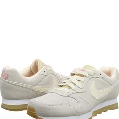 Nike Women's Low Top Sneakers White Running Shoes With Textured Sole For Spring, Modern Cream Sneakers For Spring, Nike Sneakers With Textured Sole For Spring, Cream Nike Sneakers, Spring White Running Shoes With Perforated Toe Box, Spring Leather Running Shoes With Cushioned Footbed, Cream Running Shoes With Round Toe, Nike Low Dunk, Air Max 90 Women