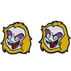 Amazing Beetlejuice Portrait Enamel Stud Earrings! **I Love Offers And Providing Bundle Deals!** New To Posh? Sign Up W/ Code Moonrisethrift For $10 Off Any Purchase! :) Goth, Gothic, Halloween, Nostalgic, Movie Poster, '90s, Aesthetic, Hot Topic, Spencers, Gift, '90s, Y2k, Retro, Vintage Cool Stud Earrings, Beetlejuice Portrait, Poster 90s, Pizza Earrings, Egyptian Earrings, Dark Earrings, Hot Topic Jewelry, Beetlejuice Beetlejuice, Enamel Stud Earrings