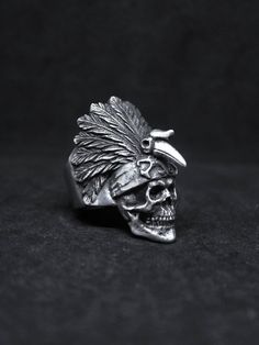 DAYAK BORNEO skull ring Lead Free Pewter Material Ship from Jakarta, Indonesia Standard shipping takes about 2 to 3 weeks delivery times Express service takes about 4 to 6 business days delivery times Thank you for visiting my gallery. Kindly chat me on conversation for any information you need 🎩🙏 Adjustable Skull Rings With Symbolic Style, Adjustable Symbolic Skull Ring, Adjustable Metal Skull Ring, Adjustable Gothic Skull Ring Collectible, Adjustable Unique Metal Skull Ring, Handmade Unique Metal Skull Ring, Handmade Bohemian Skull Ring For Gift, Handmade Bohemian Skull Ring As Gift, Symbolic Metal Skull Ring For Collectors