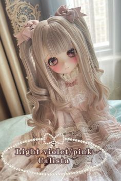 Little Spaces, Wig Color, Fantasy Art Dolls, Quality Wigs, Kawaii Doll, High Quality Wigs, Anime Figurines, Japanese Dolls, Anime Dolls