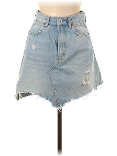 Zara Denim Skirt Size: Small Bottoms - used. 100% Cotton | Zara Denim Skirt: Blue Bottoms - Size Small Cheap Fitted Zara Denim Skirt, Cheap Zara Denim Skirt, Zara Denim Skirt, Blue Denim Skirt, Denim Skirt, Womens Bottoms, Blue Denim, Women Handbags, Zara