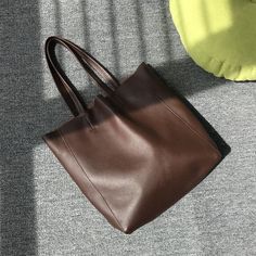 Large Leather Tote Bag full grain leather tote​ Womens Leather Tote Bags Dark Brown Leather Laptop Tote Bag Square Faux Leather Bag, Square Faux Leather Bags, Rectangular Faux Leather Bag For Daily Use, Rectangular Faux Leather Bag For Everyday Use, Office Bags With Leather Handles In Pouch Shape, Office Pouch Bags With Leather Handles, Office Pouch Bag With Leather Handles, Rectangular Faux Leather Box Bag For Everyday, Everyday Rectangular Faux Leather Bag