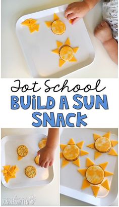 Summer Cooking Ideas, Preschool Cooking Activities, Space Snacks, Weather Activities Preschool, Preschool Food, Preschool Cooking, Theme Snack, Themed Snacks, Ideas For Preschoolers