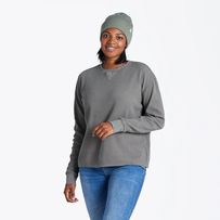 Make this solid thermal tee the boss of your base layers. Wear it on a cool fall day, or layer it under a puffer vest when it’s extra chilly. Either way, it’s comfy enough for any adventure or a relaxing day at home. Wear it on a cool fall day, or layer it under a puffer vest when it’s extra chilly. Either way, it’s comfy enough for any adventure or a relaxing day at home. Please note: This item will shrink to the standard Life is Good fit you know and love after washing! 96% Cotton / 4% Spandex Casual Midweight Crew Neck Top, Gray Crew Neck Top For Outdoor Activities, Gray Crew Neck Top For Outdoor, Midweight Crew Neck Top, Solid Midweight Crew Neck Tops, Solid Tops For Outdoor Activities In Fall, Heather Grey Crew Neck Top For Winter, Solid Tops For Outdoor Fall Activities, Winter Heather Grey Crew Neck Top