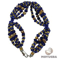 ORISHA ILDE Pulsera Mazo de cuentas de santería 9 10 pulgadas - Etsy Multi-strand Beaded Bracelets With Large Beads As Gift, Gift Multi-strand Beaded Bracelets With Large Beads, Multi-strand Polished Beads Bracelet For Gift, Gold Beaded Oval Bracelets As Gift