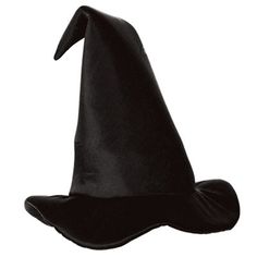 Complete your witch costume with this Satin-Soft Black Witch Hat, perfect for Halloween. Made of high-quality fabric, this hat adds an elegant touch to any spooky outfit.: Astoria Grand | Astoria Grand Halloween Satin-Soft Witch Hat in Black | 13.00" H X 14.00" W X 1.00" D | Wayfair Fitted Black Hat Costume Accessories, Black Mini Hat For Halloween Cosplay, Fitted Brimmed Halloween Hat, Fitted Top Hat For Halloween Costume, Fitted Brimmed Hat For Halloween, Fitted Wide Brim Top Hat For Halloween, Wide Brim Fitted Top Hat For Halloween, Fitted Witchy Hat For Halloween, Spooky Black Costume Hat