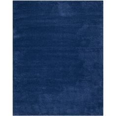 a blue rug on a white background