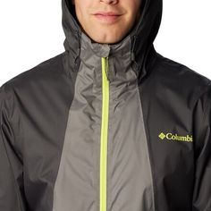 Back again with 90's inspired stylings, the Columbia Inner Limits II Jacket is ready for any kind of adventure, rain or shine. From exploring the city to staying dry when a surprise storm moves through our camp, this jacket has our back with the help of a waterproof, breathable 2-layer Omni-Tech construction. Casual Waterproof Windbreaker For Urban Adventures, Waterproof Hooded Windbreaker For Urban Adventures, Urban Style Weatherproof Windbreaker For Outdoor Activities, Waterproof Windbreaker For Urban Adventures In Fall, Sporty Weatherproof Outerwear For Camping, Casual Waterproof Outerwear For Camping, Outdoor Raincoat With Adjustable Hood, Urban Style Weatherproof Windbreaker For Outdoor, Hooded Windbreaker For Hiking In Rainy Season