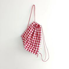 Handmade Children's Gym Bag / Drawstring Bag - Etsy Playful Cotton School Bags, Casual White Bag For Playtime, Red Casual Gym Bag For School, Casual Red Gym Bag For School, Summer School Cotton Bags, Summer Cotton School Bags, Red Cotton School Bag, White Casual Drawstring Bag For School, Casual White Drawstring Bag For School