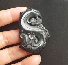 "Chinese antiquity dragon phoenix bird Carved Amulet Jade Pendant, 1.Material: natural black green jade stone bead, top with pass hole 2.Size of bead:approx 54mmx40mmx6mm in size. 3. this price is 1pendant. 4. fit make earring /brooch/pendant/necklace ect jewelry, 5.If you have speical requests, I'll be happy to do it for you. 6.Returns:I accept returns. 1)Send me an email within 7 days and let me know the item is being returned. 2)I will refund your money after we recieve our merchandise. 3)Pre Black Dragon Design Jewelry Gift, Black Jewelry With Dragon Design For Gift, Black Jade Jewelry For Gifts, Black Spiritual Jewelry With Dragon Design, Spiritual Black Jewelry With Dragon Design, Black Jewelry With Dragon Design Collectible, Collectible Black Jewelry With Dragon Design, Bead Top, Earring Brooch