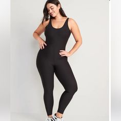 Sleeveless Powersoft 7/8 Bodysuit For Women New With Takes Sleeveless Black Jumpsuit For Workout, Black Sleeveless Jumpsuit For Workout, Black Sleeveless Workout Jumpsuit, Black Sleeveless Bodysuit For Loungewear, Black Sleeveless Sporty Jumpsuits And Rompers, Black Sleeveless Athleisure Bodysuit, Black Sleeveless Sporty Jumpsuit/romper, Sporty Black Sleeveless Jumpsuits And Rompers, Sleeveless Athleisure Bodysuit For Loungewear