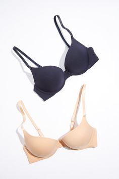 2 piece set includes both colors photographedAdjustable strapsPaddedpushup cupsUltra soft lightweight fabric w minimal lines and extra stretch for added comfort75 nylon 25 spandexHand washImported Pushup Bra, Christmas Clothes, Bra Set, 2 Piece Set, Push Up Bra, Christmas Outfit, Lightweight Fabric, Push Up, 2 Piece