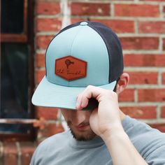 BEST SELLER!! Our Signature Leather Patch Hat comes in 3 different color ways!  #southern #southernstyle #hunting #fishing #huntingseason #oldsouth #oldsouthapparel - Shop Online at OldSouthApparel.com Summer Travel Snapback Hat With Flat Bill, Curved Brim Trucker Hat For Travel, Trucker Style Hat With Curved Brim For Travel, Trucker Hat With Curved Brim For Travel, Summer Trucker Hat With Flat Bill For Travel, Summer Travel Trucker Hat With Flat Bill, Summer Flat Bill Trucker Hat For Travel, Casual Trucker Hat With Flat Bill For Travel, Flat Brim Trucker Hat For Travel