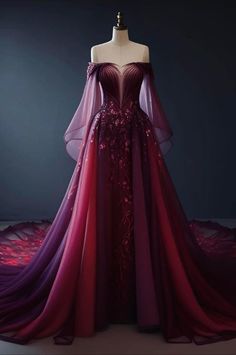 Epic Clothing, Character Clothes, Burgundy Prom, Prom Inspiration, Cosplay Accessories, Fantasy Dresses, Burgundy Prom Dress, Prom Dress Inspiration, Fantasy Gowns