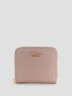 Laurel Small Zip-Around Wallet | GUESS Unrealistic Wishlist, Guess Wallet, Small Purse, Lifestyle Brands, Wallets For Women, Purse Wallet, Stylish Women, Zip Around Wallet, Wallets