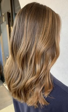 Hair Gloss Color Shades, Italian Brown Hair, Hot Toffee Blonde Hair, Eloise Mumme Hair, Lighter Front Hair Highlights, Warm Babylights, Honey Brown Hair Short, Brunettes Blonde Highlights, Warm Honey Highlights