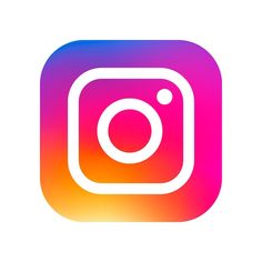 the instagram logo on a white background