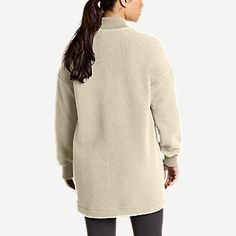 Women's Quest Parka | Eddie Bauer Cozy Midweight Fleece Jacket For Winter, Cozy Fleece Outerwear For Outdoor Activities, Cozy Solid Color Fleece Jacket For Outdoor, Cozy Sports Outerwear, Cozy Long Sleeve Outerwear For Outdoor Activities, Relaxed Fit Fleece Sports Outerwear, Cozy Long Sleeve Outerwear For Outdoor, Fleece Sports Jacket, Relaxed Fit Fleece Outerwear For Outdoor