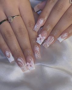 Cute Simple Nails, Winter Nails Acrylic, Grunge Nails, Cute Gel Nails, Christmas Nails Acrylic, Soft Nails, Unique Acrylic Nails