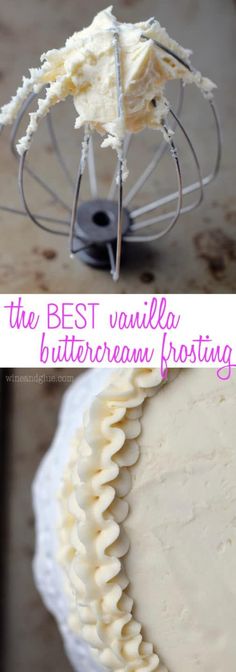 the best vanilla frosting recipe for buttercream frosting