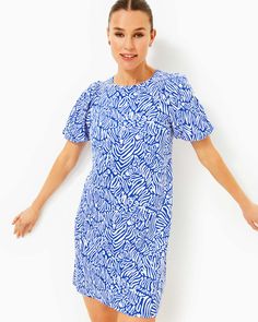 Rosen T-Shirt Dress | Lilly Pulitzer Short And Sweet, Supima Cotton, Everyday Style, T Shirt Dress, Lilly Pulitzer, Day Dresses, Everyday Fashion, Smocking, Shirt Dress