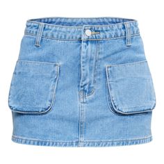 Mini Skirts Are So On Trend This Season And This Light Blue Wash Cargo Pocket Front Denim Mini Skirt Is A Must-Have For Vour Wardrobe. Its Light Blue Wash Denim Is So Fresh For The New Season And With Cargo Pocket Details You Are Sure To Stay On Trend. This Mini Skirt Is Perfect For Any Occasion Whether You Want To Be Dressed Up Or Down. Trendy Mini Denim Skirt With Pockets, Trendy High Rise Mini Skirt With Pockets, Trendy Mid-rise Skirt With Pockets, Trendy Medium Wash Skort With Pockets, High-waisted Denim Blue Skort With Pockets, High-waisted Denim Skort With Pockets, High Waist Denim Skort With Pockets, High Waist Denim Blue Skort With Pockets, Casual Denim Mini Skirt With Side Pockets