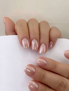 Basic Nails, Work Nails, Cute Gel Nails, Soft Nails, Neutral Nails, Fall Nail, Dream Nails, Chic Nails, Short Acrylic Nails