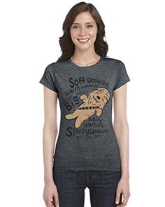 Soft Wookie Fitted Ladies T-Shirt Chewbacca inspired by Big Bang Theory Multiple Colours Size S - XXL Leisurewear Online Ltd http://www.amazon.co.uk/dp/B01BC9U08O/ref=cm_sw_r_pi_dp_oPP4wb12TY3Y0 Chewbacca, Ladies T Shirt, Big Bang Theory, Multiple Color, Big Bang, Leisure Wear, Amazon Fashion, Bigbang, Next Day