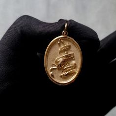 Discover our gold Scorpio pendant, a celestial masterpiece crafted in solid gold. PENDANT INFORMATION This pendant is made of real, solid gold.• Made in USA• Material: 14k or 18k solid gold• Finish: polished• Height: 1.25" (31,5 mm) | *includes the small circle, bail dimensions not included• Width: 0.85" (22 mm)• Pendant weight: approx. 6 grams (14k)• Bail: fits up to 4 mm chains• Solid back, not hollow• A certificate of authenticity is included• Delivered in our elegant jewelry box, making it t April Crafts, Solid Gold Chains, Yellow Gold Pendants, Astrology Signs, Elegant Jewelry, Gold Finish, Gold Pendant, Gold Chains, Solid Gold