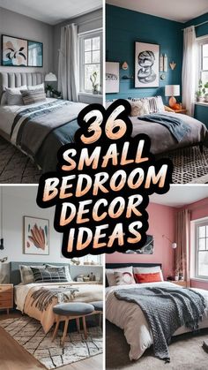 small bedroom decor ideas that are easy to do