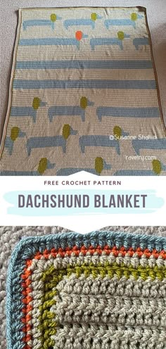 Crochet Dachshund Blanket Crochet Dachshund, Dachshund Pattern, Crochet Dog Patterns, Crochet Heart Pattern, Crochet Blanket Designs, Crochet Throw, Dog Parents, Crochet Dog