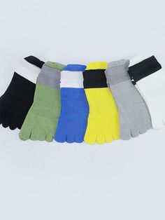 Specification: Style: Casual Color: Black, White, Gray, Yellow, Green, Blue Size: One Size Pattern: Color Block Season: Summer, Spring, Autumn, Winter Material: Cotton, Polyester, Spandex Type: Quarter Socks Care and Cleaning: Machine Wash Package included: 1 Pack Sock Multicolor Stretch Cotton Socks, Breathable Stretch Cotton Socks, Breathable Cotton Stretch Socks, Stretch Gray Cotton Socks, Breathable Stretch Multicolor Socks, Blue Stretch Non-slip Socks, Non-slip Stretch Cotton Socks, Multicolor Stretch Sports Socks, Blue Non-slip Stretch Socks