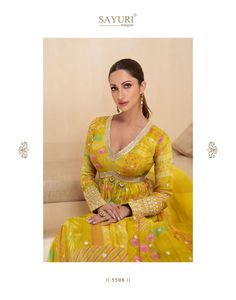 Fabric Details :- Top :- Real Gerogette (Embroidery)Dupatta :- NetTop Length :- Max up 52" to 54" InchesSize :- Max up to 46" Inches Work :- Embroidery Printed WorkStyle :- Anarkali Gown SuitsType :- Ready to Wear Wash :- First Time Dry Clean Haldi Function, Embroidery Dupatta, Butterfly Net, Gown Suit, Anarkali Gown, Work Fashion, Lace Tops, Anarkali, Kids Wear