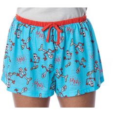 Slip into the whimsical world of Toy Story with the Disney Women's Toy Story Forky Pajama Set. This delightful two-piece set, featuring the quirky character Forky, is perfect for fans of the beloved Disney series.

- Size: 2XL
- Material: 100% Polyester
- Color: Multicoloured
- Gender: Female
- Includes: Short sleeve shirt with Forky face design and matching shorts with an allover Forky print

Crafted from ultra-soft polyester, this officially licensed pajama set offers both comfort and style. T Casual Cartoon Print Cotton Sleepwear, Casual Cotton Sleepwear With Cartoon Print, Playful Relaxed Fit Pajama Shorts For Sleepover, Cotton Sleepwear With Character Print For Loungewear, Cotton Character Print Sleepwear For Pajama Party, Cotton Sleepwear With Character Print For Pajama Party, Multicolor Short Sleepwear For Sleepover, Casual Sleepwear With Character Print, Multicolor Cotton Sleepwear With Elastic Waistband