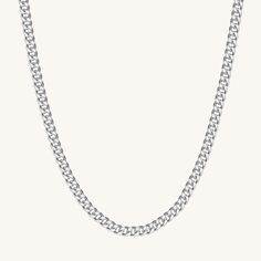 Create the ultimate look with our Men's Silver Cuban Link Necklace. Featuring a sleek design, this stunning chain will add effortless style to any outfit. Made from hypoallergenic stainless steel and hand-crafted, this exquisite necklace is a sophisticated piece to add to your collection. ✔Hypoallergenic ✔Quality Guaranteed ✔Water Resistant ✔ Lifetime Warranty Against Rust And Tarnishing MATERIAL: stainless steel LENGTH: 20 inch COLOR: silver Silver Cuban Chain, Cuban Link Necklace, Cuban Chain Necklace, Cuban Chain, Cuban Link, Silver Chain Necklace, Silver Man, Link Necklace, Effortless Style