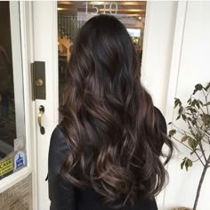 For Brunettes Balayage, Brunettes Balayage, Hair Color Ideas For Brunettes Balayage, Balayage Dark, Dark Ombre, Brunette Balayage, Brown Hair Balayage