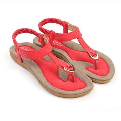 New Woman Fashion Summer Flat Sandals Comfortable Slip On Soft Slippers Casual Beach Flip Flops for Ladies 9 Colors 35-42 Open Toe T-strap Sandals For The Beach, Summer Flat T-strap Sandals For Beach Season, Summer Toe Post T-strap Sandals For Vacation, Flat Heel T-strap Sandals For Beach Vacation, Flat T-strap Sandals For Beach Vacation, Beach Season T-strap Sandals With Round Toe, Toe Post Slingback Sandals For Beach Vacation, Casual T-strap Sandals For Summer, Flat T-strap Sandals For Beach