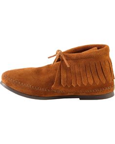 PRICES MAY VARY. CONTEMPORARY STYLE: Iconic throwback that still stands out today with these suede fringe boots which are made with the finest materials that provide comfort, durability, and timeless style with every step COZY SHOE FIT: The flat ankle boots are made to stretch to the contours of your feet and wear pattern over time, ensuring that each pair of ankle boots fit snugly and getting more comfortable as you wear them CONVENIENT SIZING: Each pair of ladies ankle boots run half size larg Casual Leather Fringe Boots, Casual Leather Moccasins With Fringe, Casual Suede Fringe Boots, Western Suede Moccasins For Fall, Brown Suede Moccasins With Tassels, Western Style Suede Moccasins For Fall, Brown Suede Moccasins With Fringe, Fall Suede Moccasins With Suede Lining, Casual Suede Moccasins With Fringe