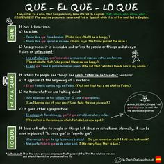 a blackboard with writing on it that says, que elque lo ques