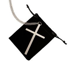 Silver Plated Clergy Cross Necklace Spiritual Cross Necklace As Gift, Spiritual Cross Necklace, Cross Pendant Jewelry As A Gift, Cross-shaped Jewelry With Large Pendant As Gift, Cross Shaped Large Pendant Jewelry For Gift, Cross-shaped Large Pendant Jewelry For Gift, Gift Crucifix Necklace With Large Pendant, Crucifix Necklace With Large Pendant As Gift, Large Crucifix Pendant Necklace As A Gift